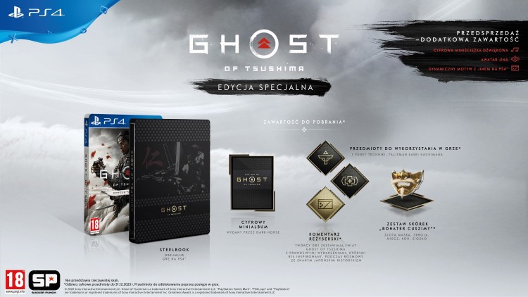 Edycja specjalna (pudełko), Wszystko, co wiemy o Ghost of Tsushima (aktualizacja #03)
