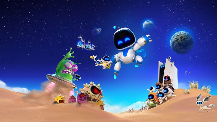Astro Bot na PlayStation 5