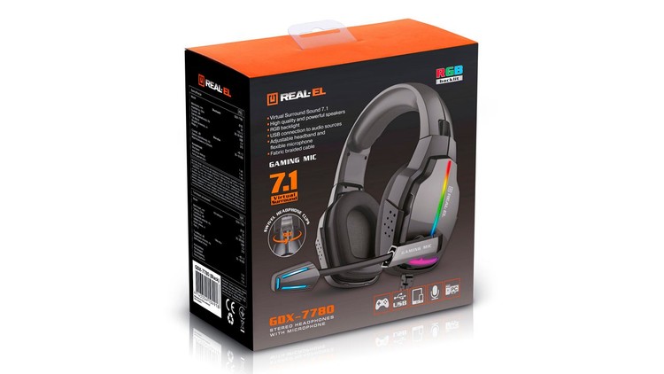 Zestaw słuchawkowy Real-El GDX-7780 – to w tej cenie można mieć dźwięk surround 7.1?