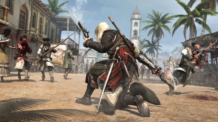 5. Assassin’s Creed IV Black Flag, Najlepsze gry z serii Assassin’s Creed - 10 topowych odsłon kultowej serii