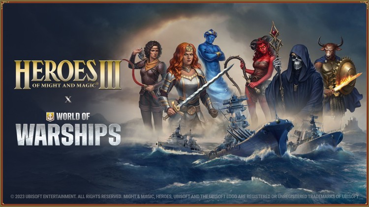 Heroes of Might & Magic III X World of Warships - poznajcie prawdziwych Bohaterów!