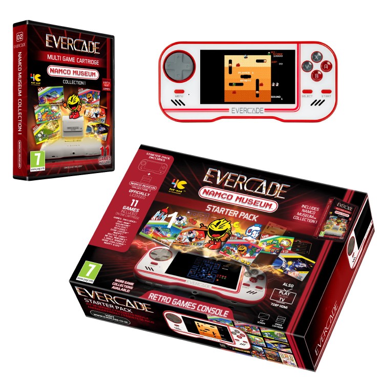 Evercade Starter Pack - Namco 1 , Zagraj w gry ze swojego dzieciństwa na tych retro konsolach