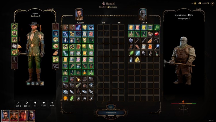 Interfejs, oprawa i babole, Recenzja Baldur’s Gate 3 - Z godnością i humorem