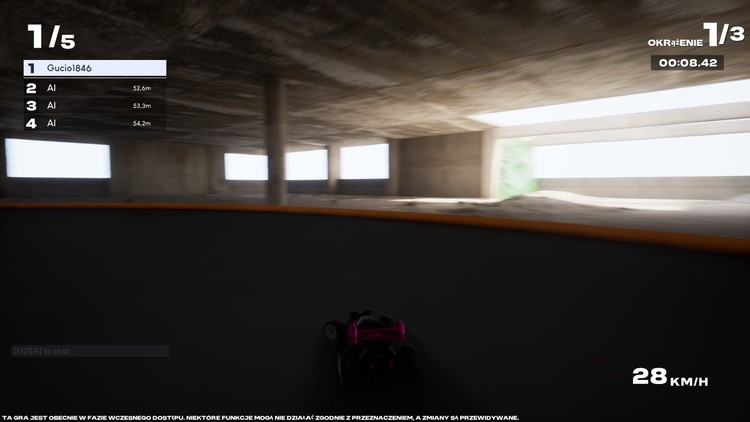 Sprawdziliśmy Recharge we Wczesnym Dostępie, Graliśmy w Recharge. Pusto i biednie, ale z małym potencjałem