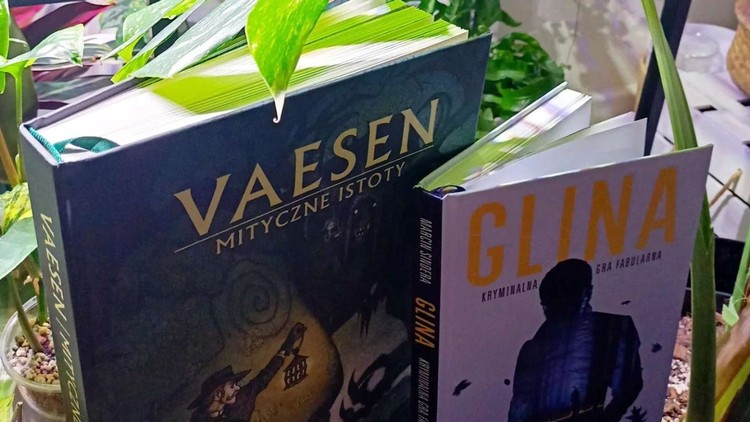 Dwa podręczniki do RPG: Vaesen i Glina