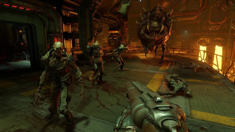 8. Doom – Demoniczne połączenie klasyki z nowoczesnością, Gry, które odmieniły swoje serie – 10 historii o tym, jak zrewolucjonizować znane IP
