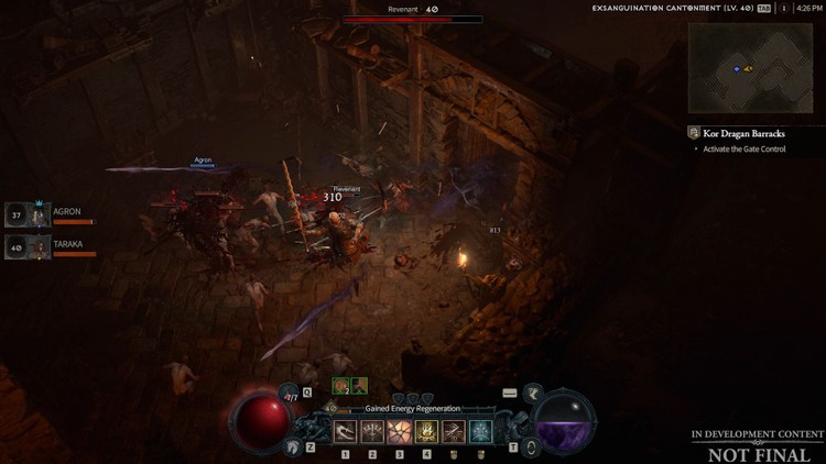 Interesting story, Diablo IV - we actually played it.  Hell queue