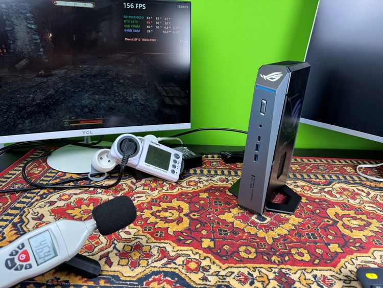 236 W poboru prądu podczas intro w Kingdom Come: Deliverance II (46,4 dBA)