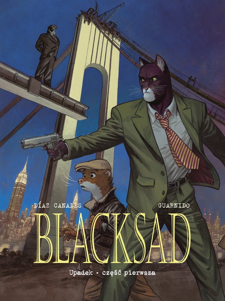 Blacksad. Upadek. Część pierwsza, Comic Relief: Powrót detektywa, drużyna Dekapitatora i epizod z Night City