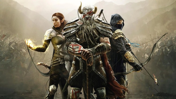 10. The Elder Scrolls Online, Nie każdy hit to Fortnite, czyli 10 topowych gier-usług poza mainstreamem - ranking TOP 10