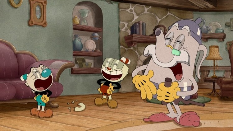 5. The Cuphead Show, Nie tylko The Last of Us, czyli najlepsze serialowe adaptacje gier - ranking TOP 10