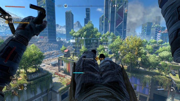 Wiatr we włosach, Dying Light 2: Stay Human - recenzja. Gdzie zombiaki rąbią, tam głowy lecą.