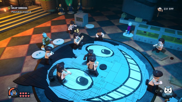 Walka w LEGO Batman: Dziedzictwo Mrocznego Rycerza jest bardzo mocno inspirowana serią Arkham