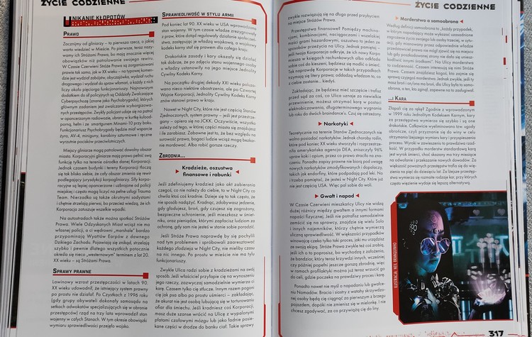 A.D. 2045, Cyberpunk RED - recenzja systemu RPG - Nieźle naostrzony ołówek