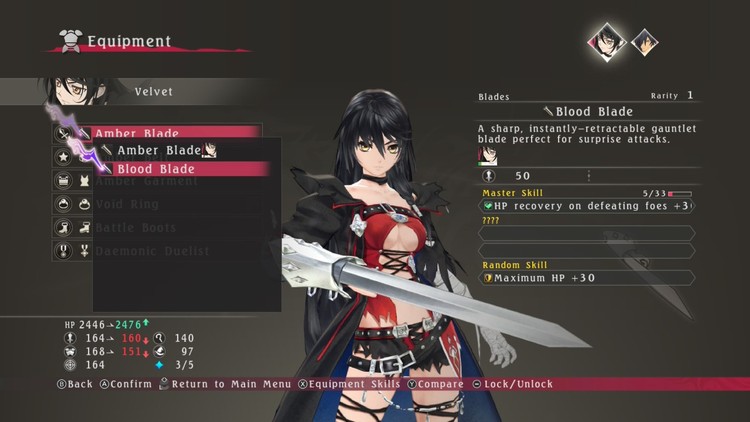 Tales of Berseria Remastered na Ninteno Switch 2