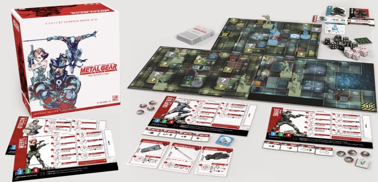 Wąż na stole - recenzja Metal Gear Solid: Gra planszowa 