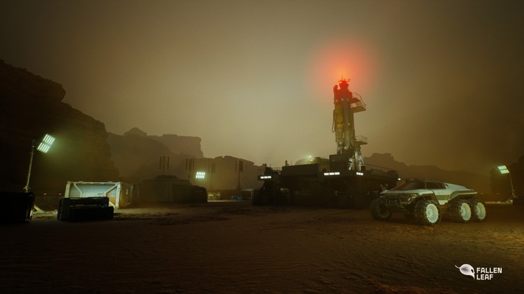Firewatch i God of War na Marsie, Polsko-brytyjska wyprawa na Marsa z gwiazdami na pokładzie - tak powstaje Fort Solis