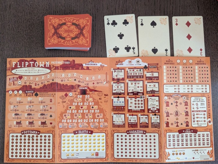 Szybkie rozdanie, Fliptown - recenzja. Sudoku na dzikim zachodzie