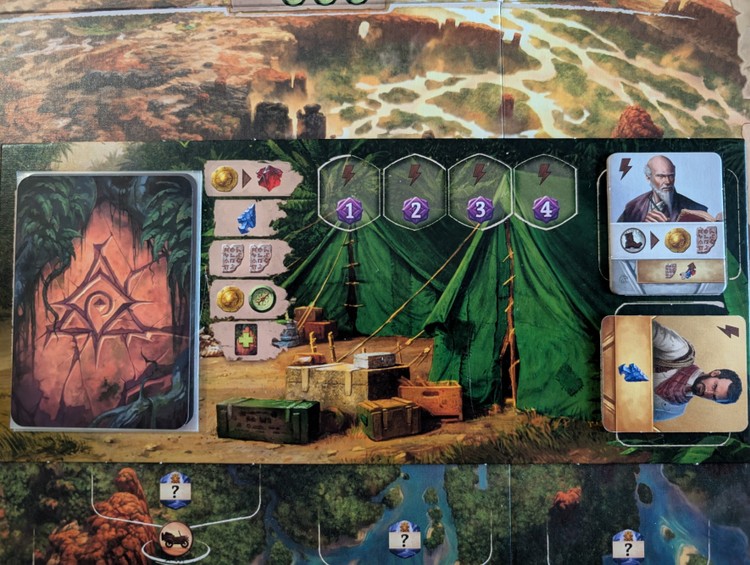 Planszetka gracza z asystentami 