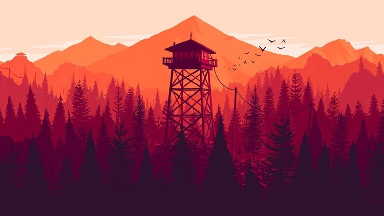 2. Firewatch, Cyfrowy romantyzm, czyli najlepsze gry o miłości, nie tylko dla zakochanych - ranking TOP 10