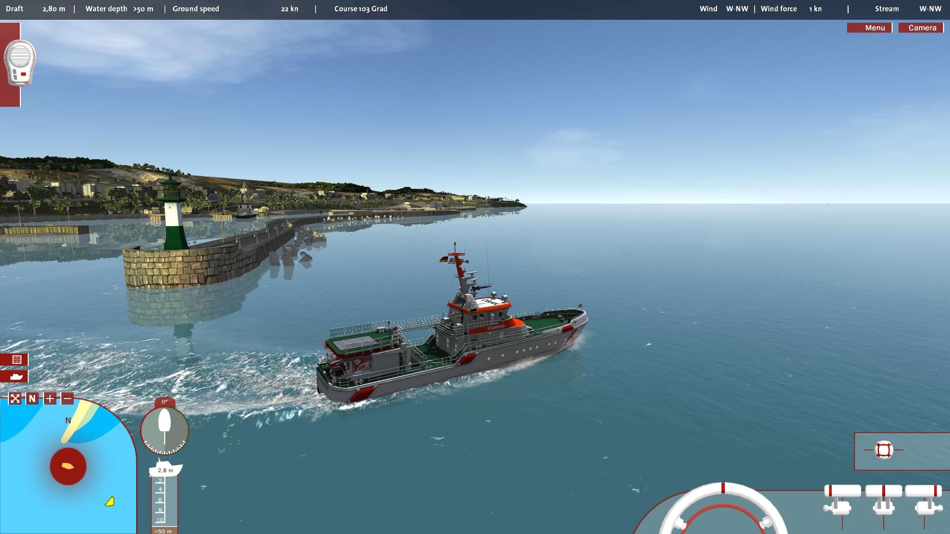 free ship simulator rescue online