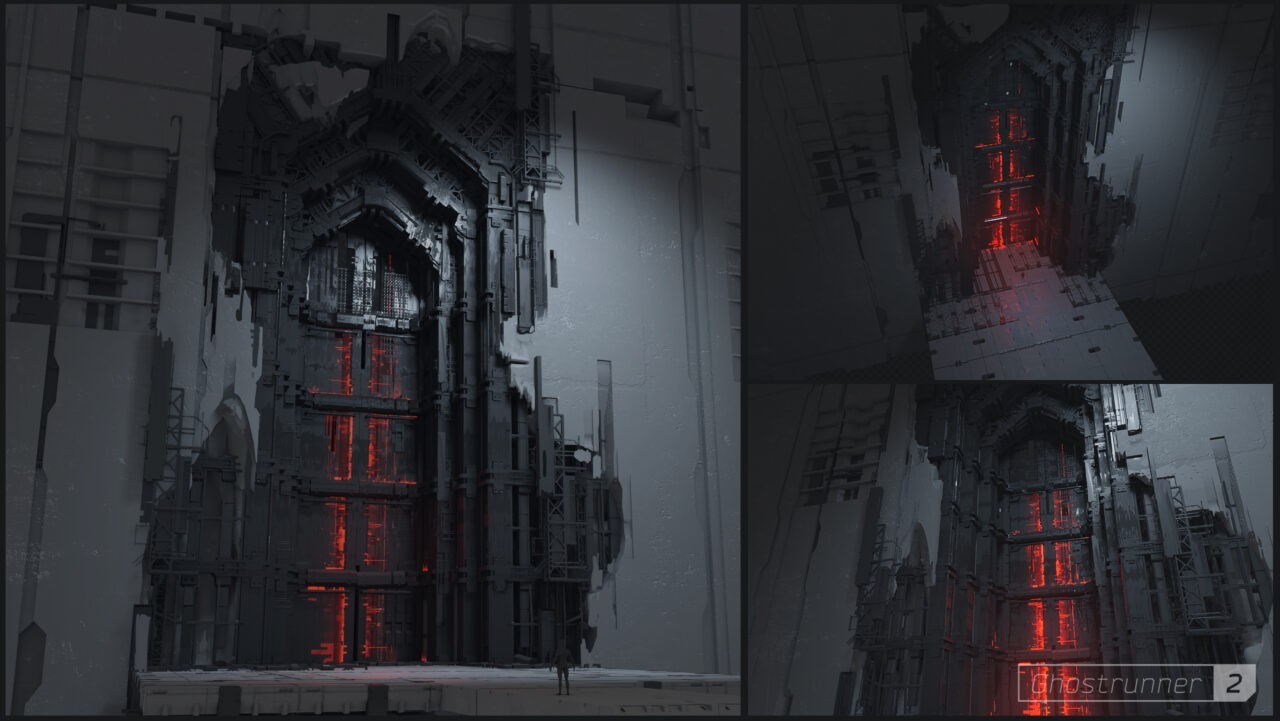 Ghostrunner 2 - grafiki koncepcyjne