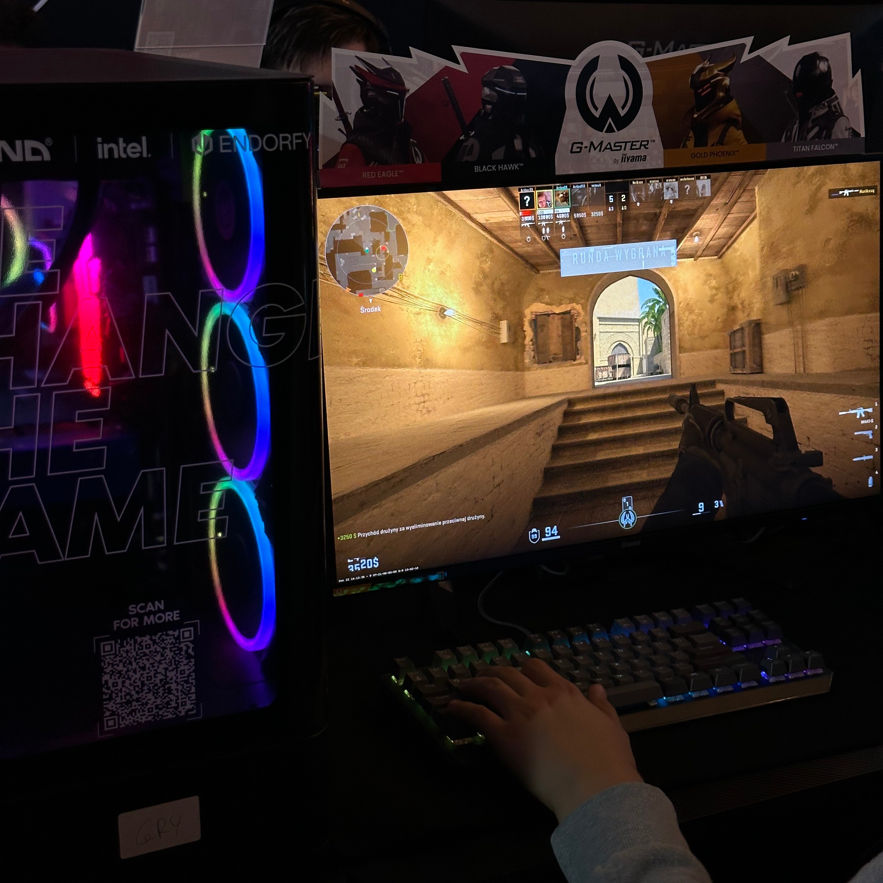 Poznań Game Arena 2026 - strefa Intel