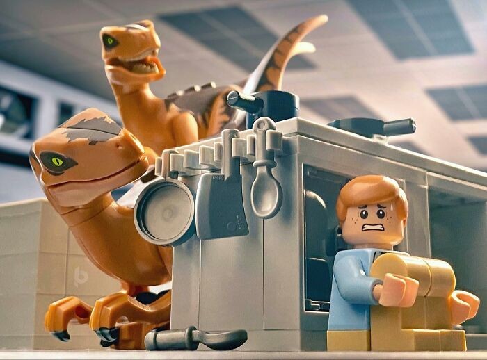 Słynne sceny z filmów odtworzone z Lego