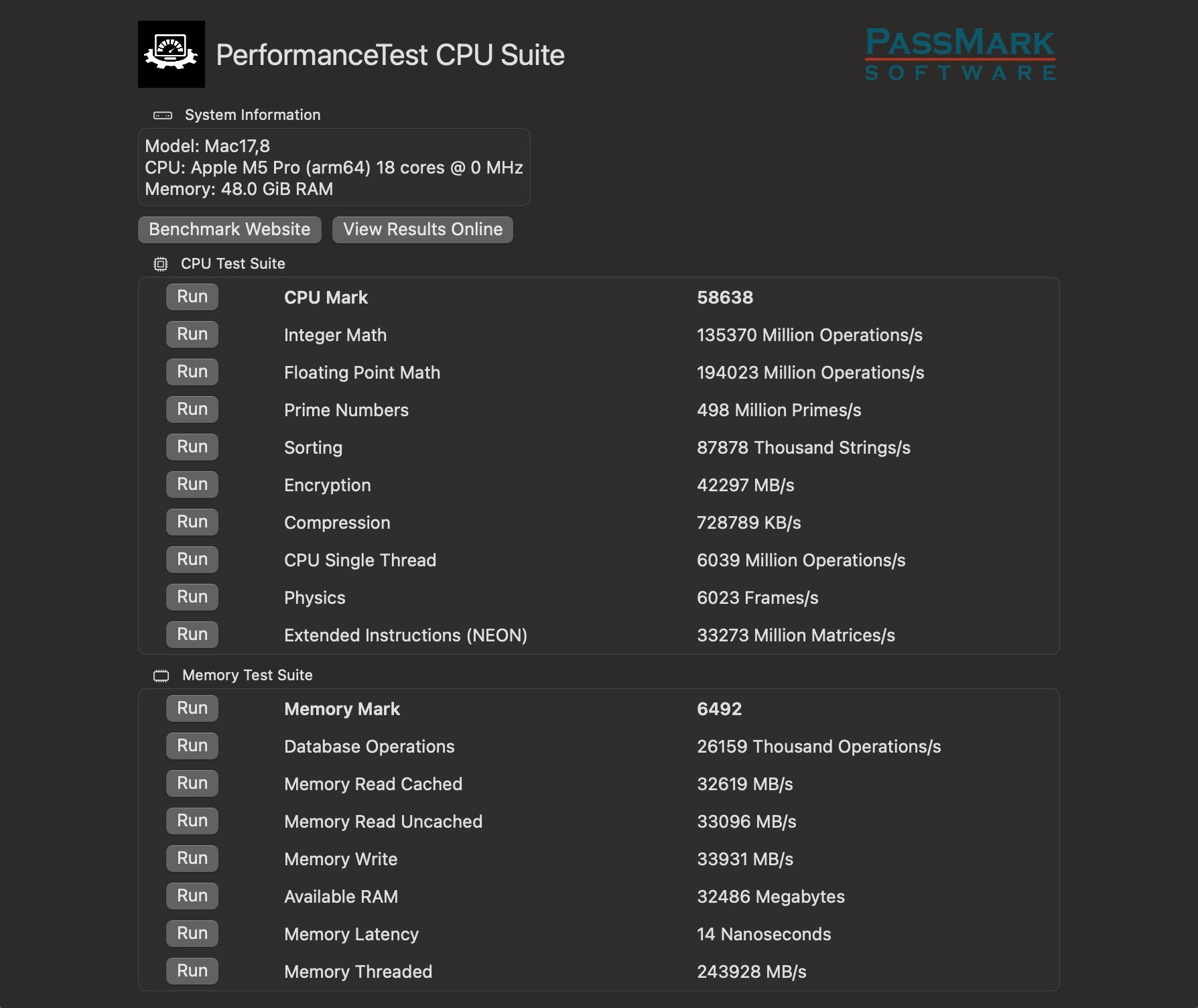 MacBook Pro 16 M5 Pro