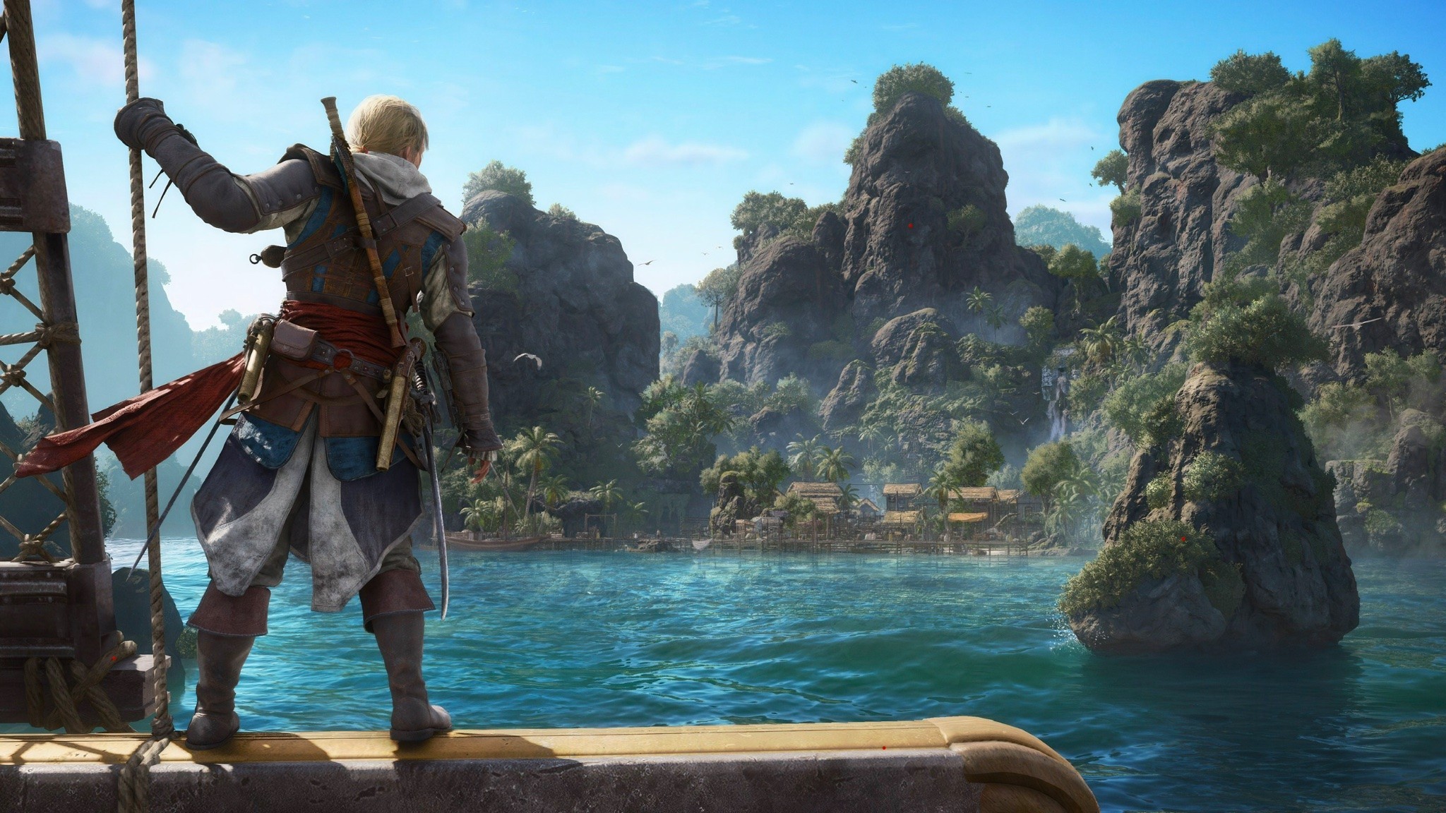 Assassin's Creed Black Flag Resynced wycieka. Fragment zwiastuna i pierwsze grafiki, a także porównanie z oryginałem