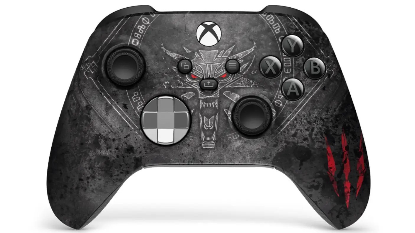Wiedźmin 3: Dziki Gon otrzymuje specjalne kontrolery Xbox z okazji swojego 10-lecia gry. Pady są "hartowane w boju"