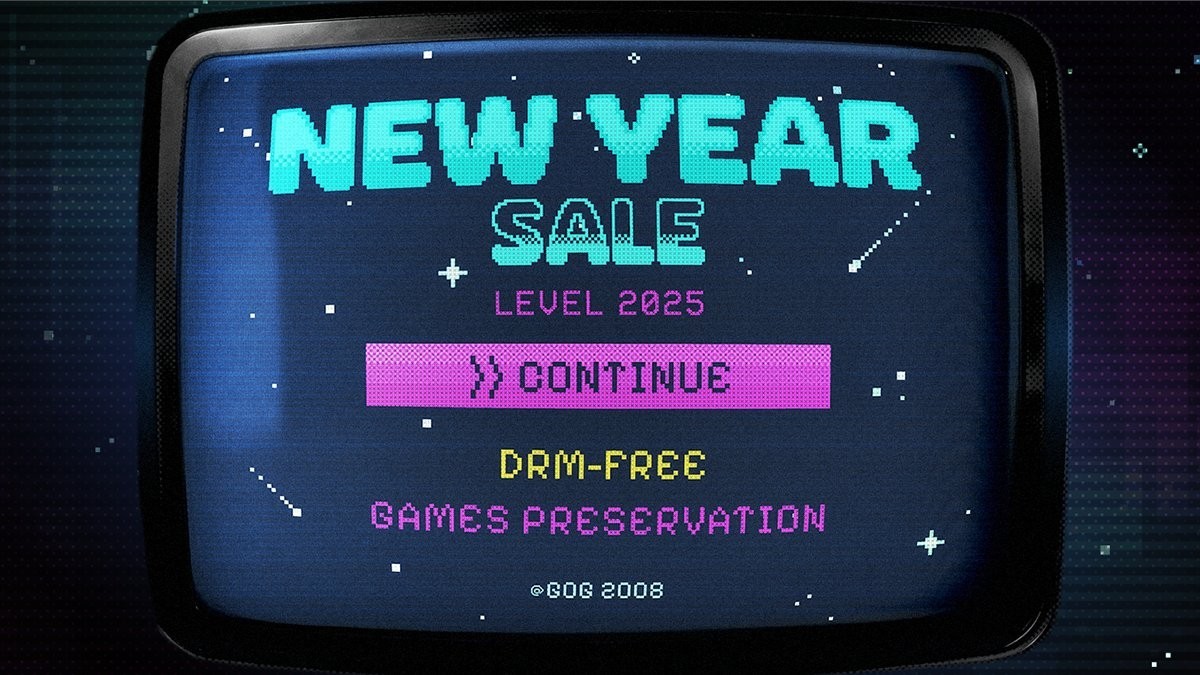 Wyprzedaż New Year Sale w sklepie GOG.com. Ponad 6300 ofert z rabatami do 95%