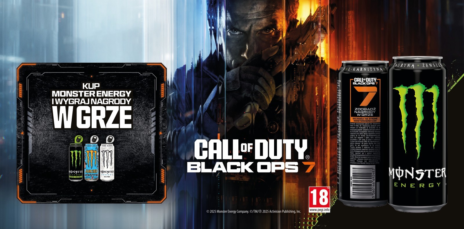 Monster Energy i Call of Duty ponownie łączą siły. Na graczy czekają unikalne nagrody w grze