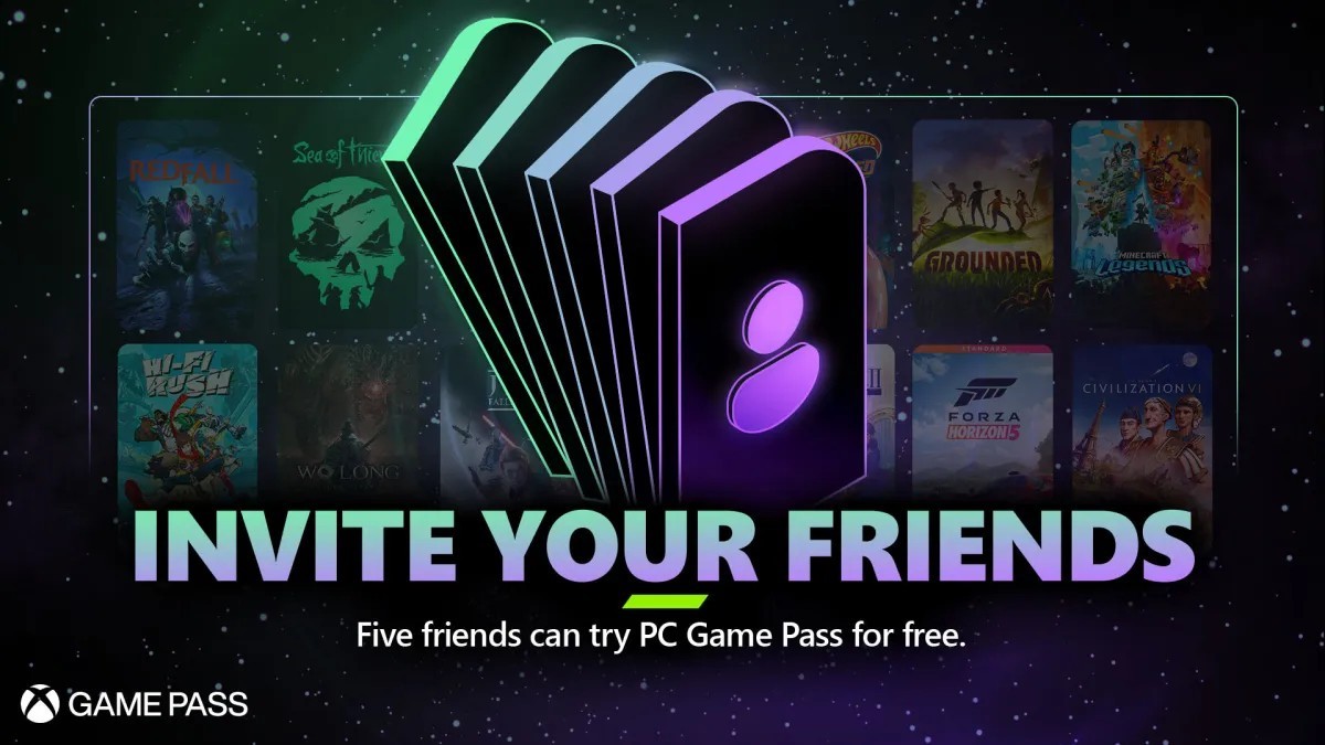 PC Game Pass kostenlos testen. Microsoft hat ein Referenzprogramm