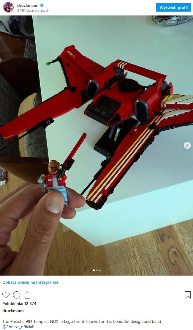 Czy LEGO Porsche 984 Tempest NDX trafi kiedyś do sprzedaży?, Neil Druckmann ma własny zestaw LEGO ze statkiem z Intergalactic: The Heretic Prophet. Zestaw nie trafi do sprzedaży, ale i tak możecie go mieć