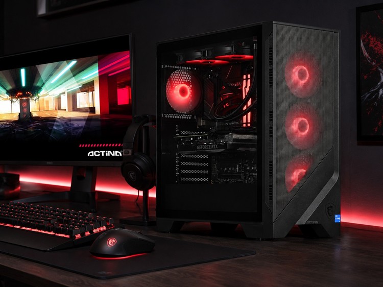 Actina Powered by MSI. Komputer, który nie pyta, czy masz ochotę grać na wysokich ustawieniach