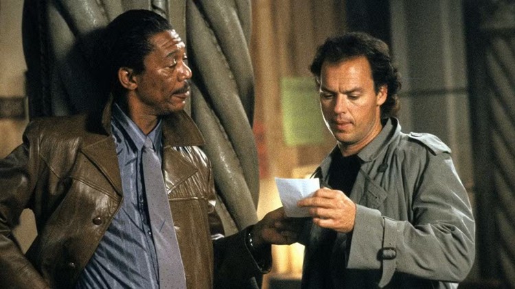 Czysty i trzeźwy – Michael Keaton i Morgan Freeman