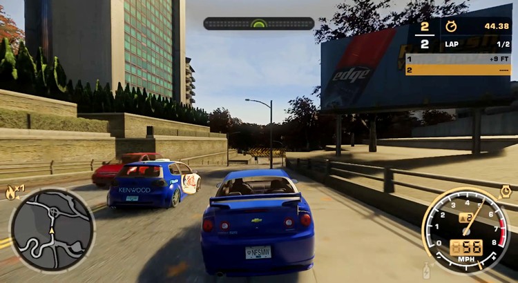 Klasyczny Need for Speed: Most Wanted z ray tracingiem. Wygląda jak remaster kultowej gry