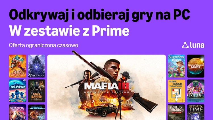 Amazon Luna – oferta na czerwiec