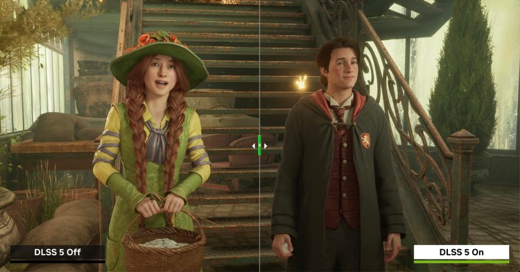 DLSS 5 – Hogwarts Legacy