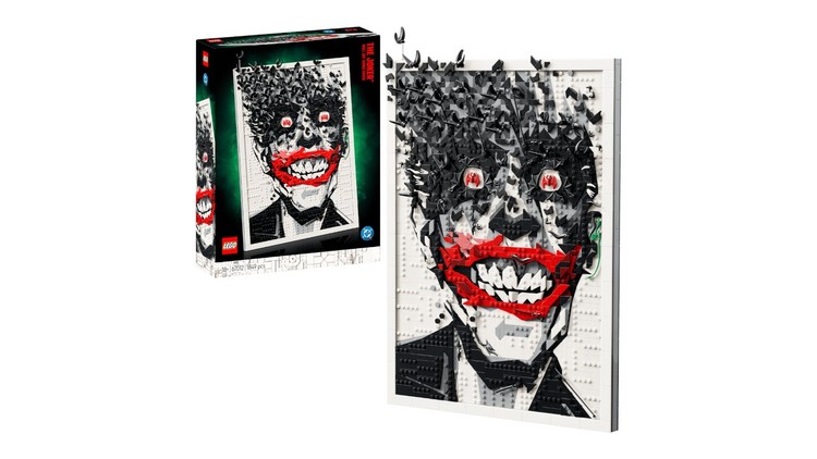 LEGO 67012 Obraz – Okładka komiksu z Jokerem