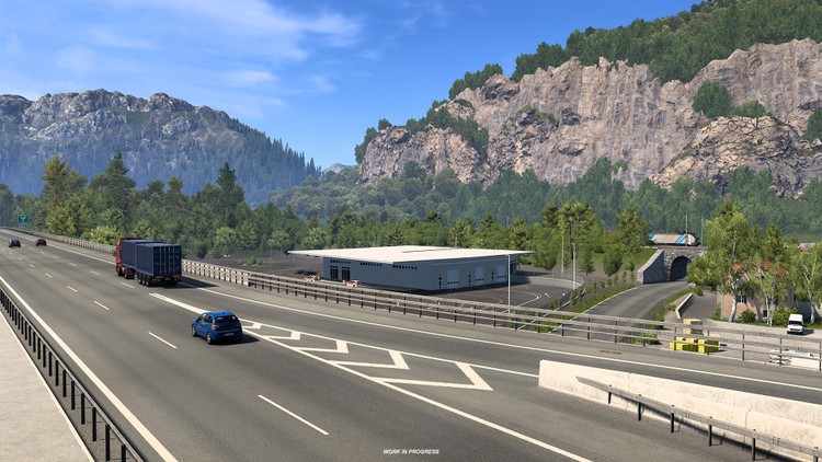Zobacz odświeżoną Szwajcarię w Euro Truck Simulator 2, Zobacz, jak wygląda odświeżona Szwajcaria w Euro Truck Simulator 2
