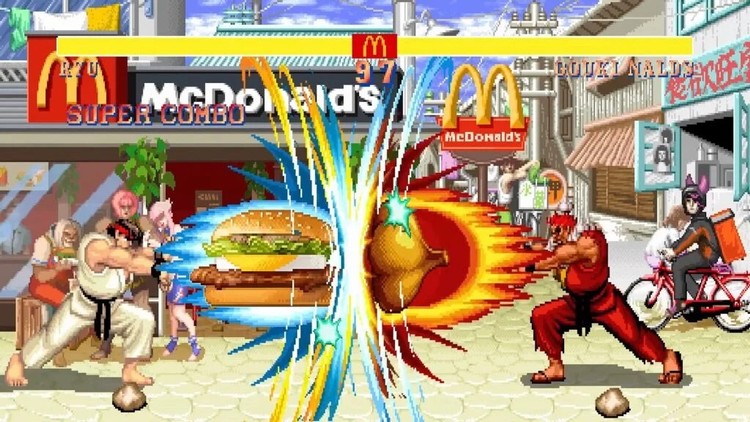 McDonald’s x Street Fighter