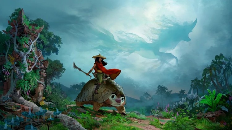 Disney ujawnia wygląd bohaterki nowej animacji. Raya i ostatni smok na pierwszym plakacie