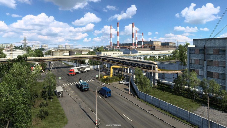 Kolejne piękne screenshoty z Euro Truck Simulator 2: Heart of Russia