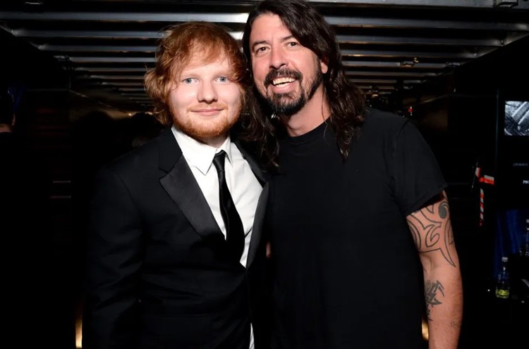 Ed Sheeran i Dave Grohl