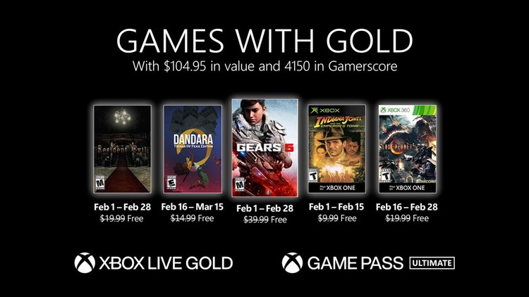 Games with Gold z wielką niespodzianką w lutym! Microsoft udostępni aż 5 gier