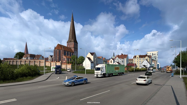 Przebudowa Niemiec w Euro Truck Simulator 2. Kolejne miasto ulepszone