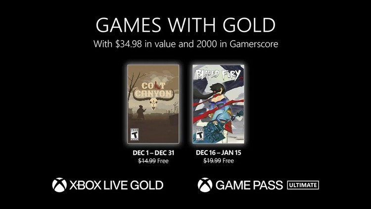 Znamy ofertę Games with Gold na grudzień 2022. Microsoft ujawnia słabą listę