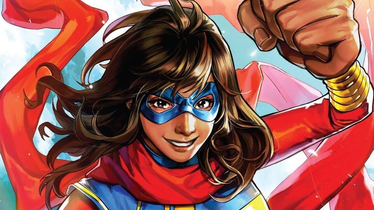 Ms. Marvel w kostiumie na oficjalnej grafice. Kontrowersje związane z mocami